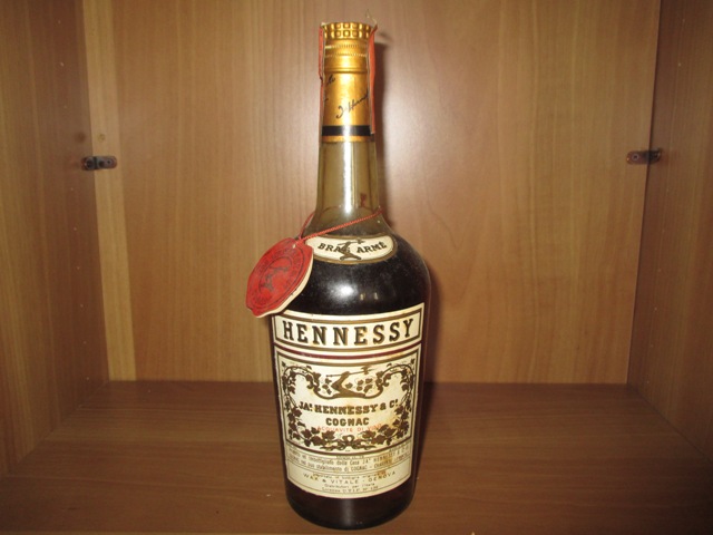 Hennessy Bras Armè Cognac Old Bottle